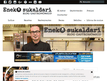 Tablet Screenshot of enekosukaldari.com